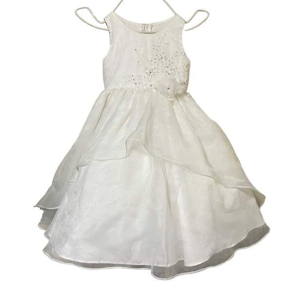 Flower Girl Dress Joan Calabrese for Mon Cheri Size 2 - Picture 1 of 14